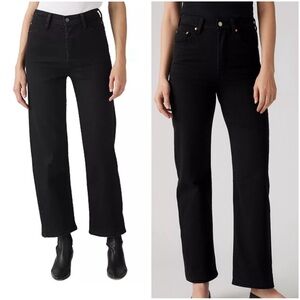 Levi's Women's Straight Leg Black Jeans